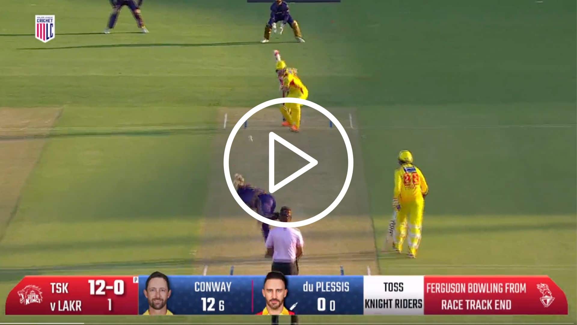 [Watch] Lockie Ferguson's Wicked Delivery Sends Faf du Plessis On A Golden Duck